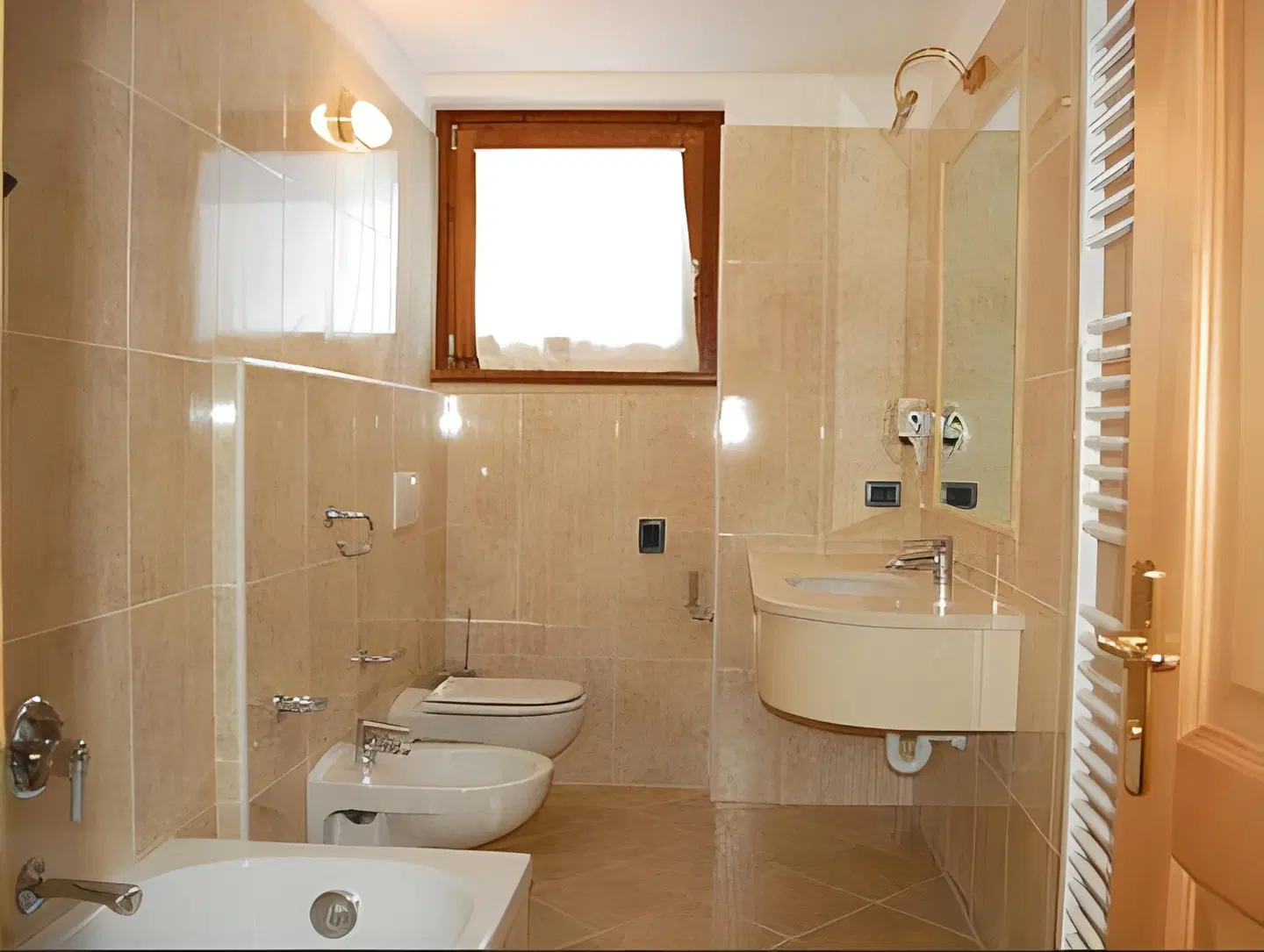 Hotel Residence 3 Signori Badezimmer