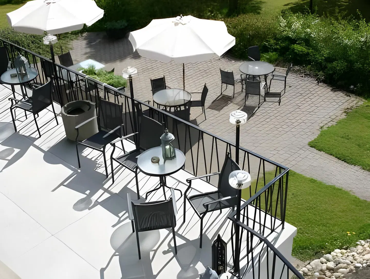 Park Hotel Halden Terrasse