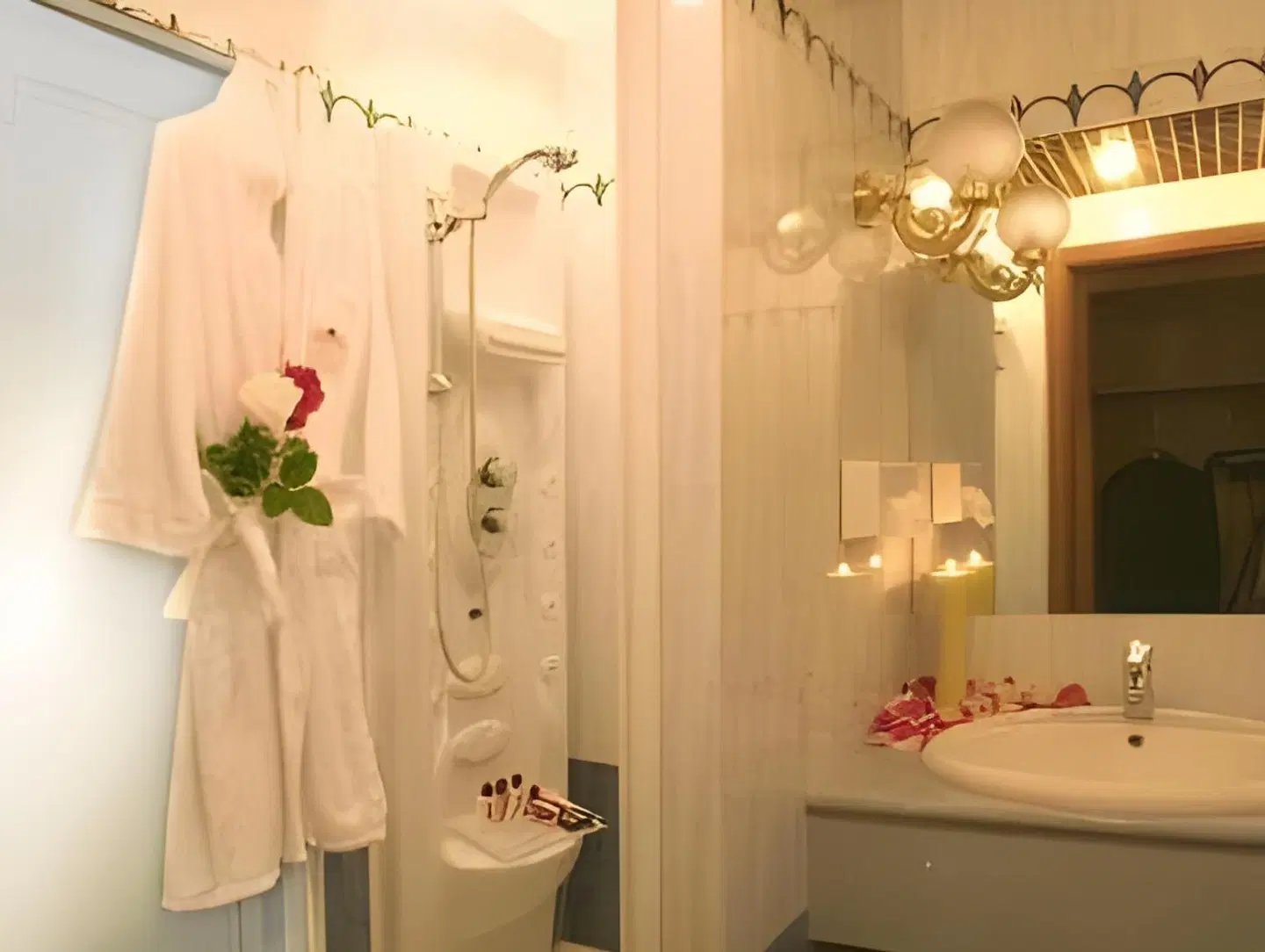 Motel Visconteo Badezimmer