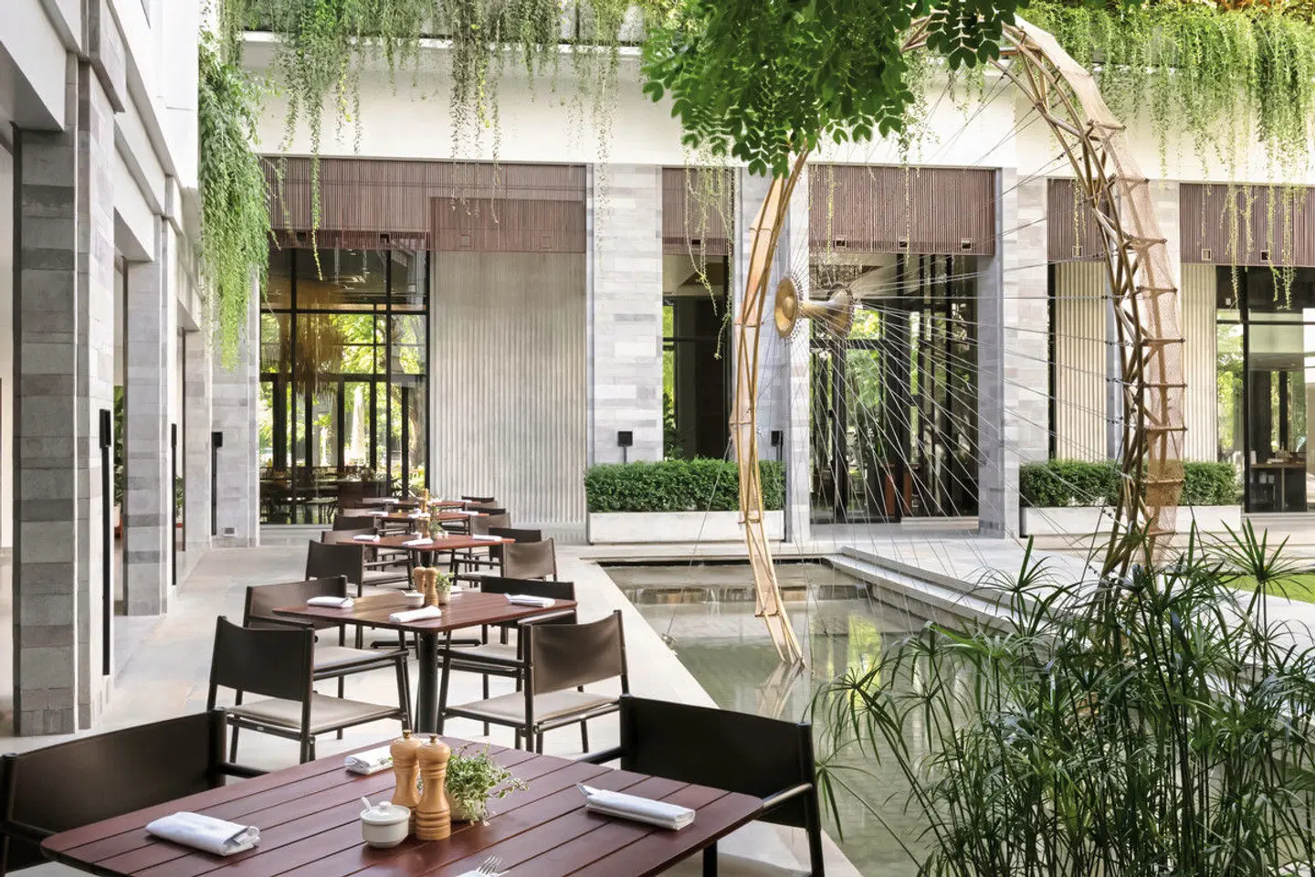 Treeline Urban Resort Terrasse