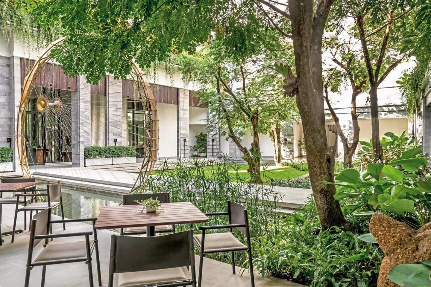 Treeline Urban Resort Garten