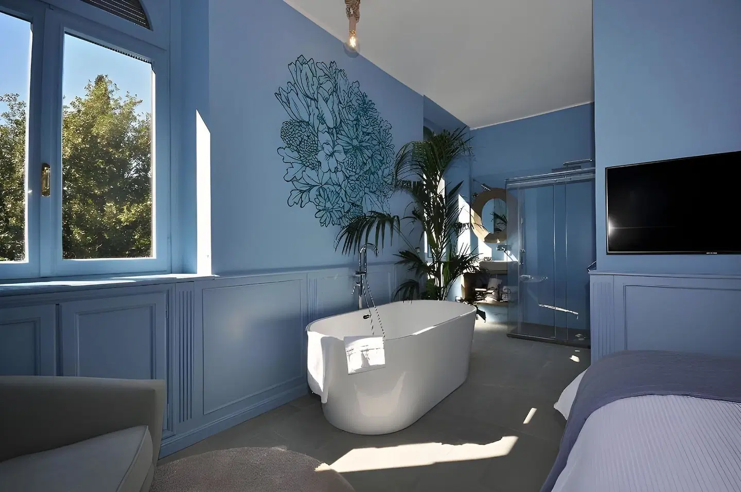 Bello Lake Como Suites Badezimmer