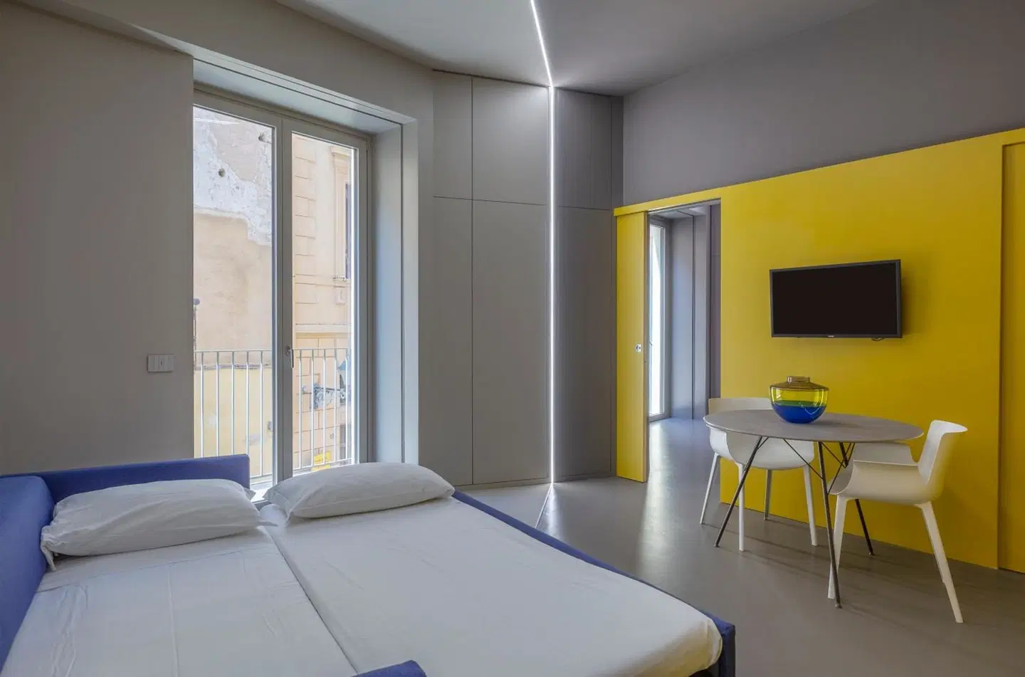 Five Place Design Suite & Apartments Badezimmer