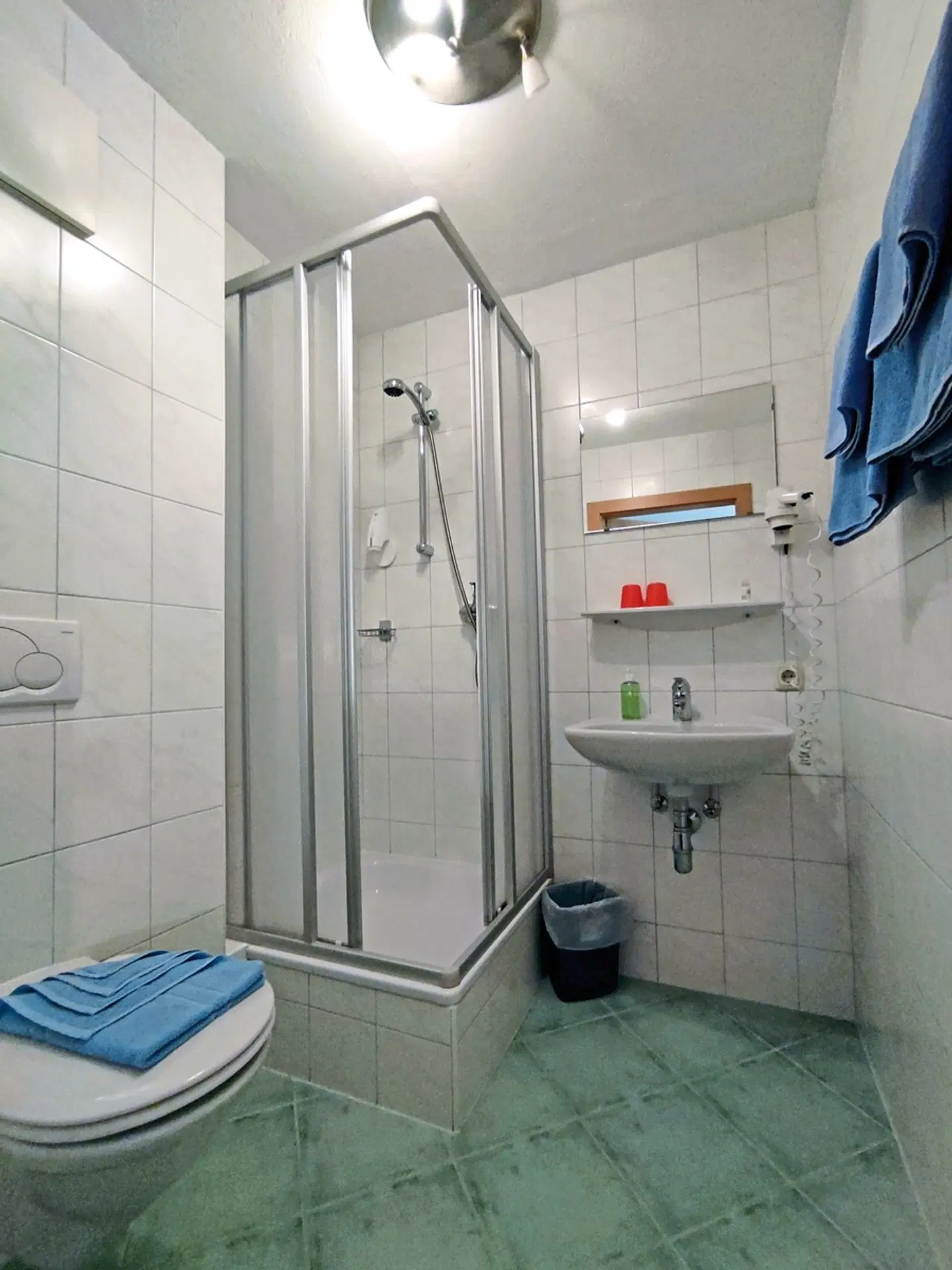 Hotel Wasserfall Badezimmer