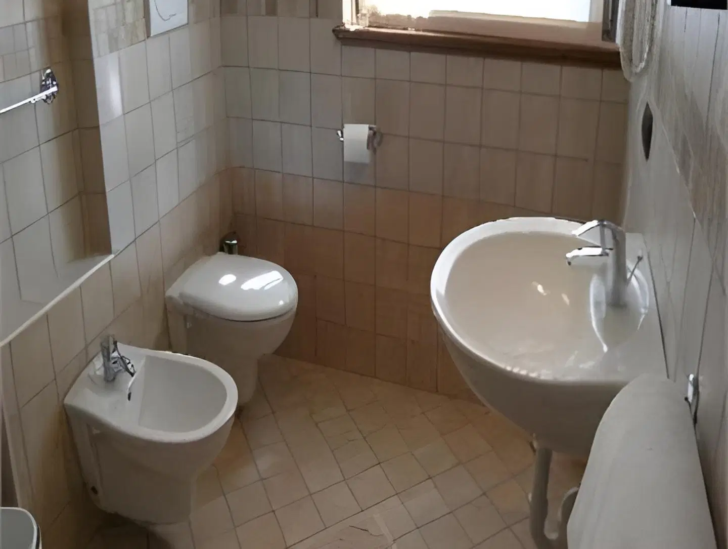 Hotel Galli's Badezimmer