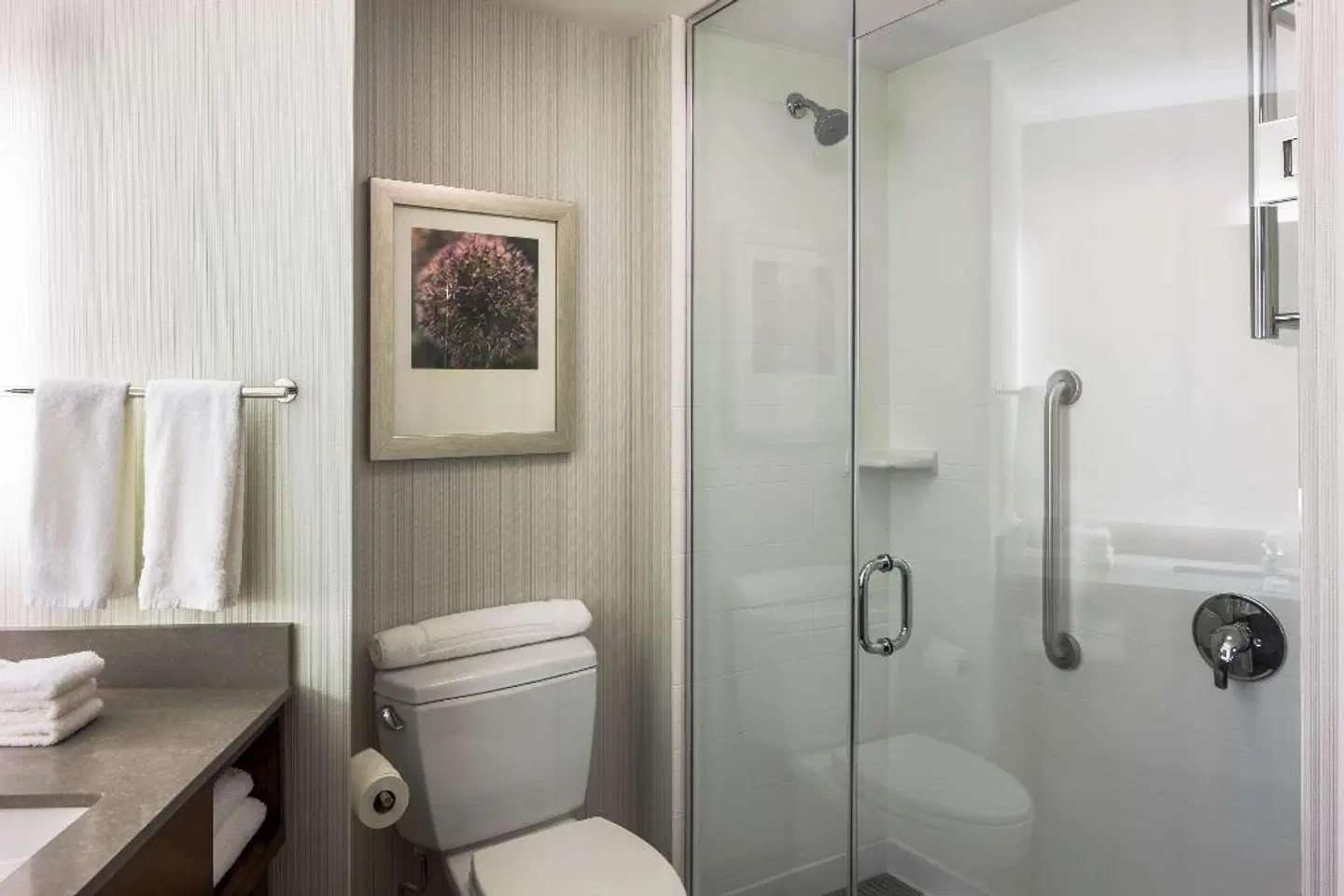 Hilton Garden Inn Long Island City New York Badezimmer