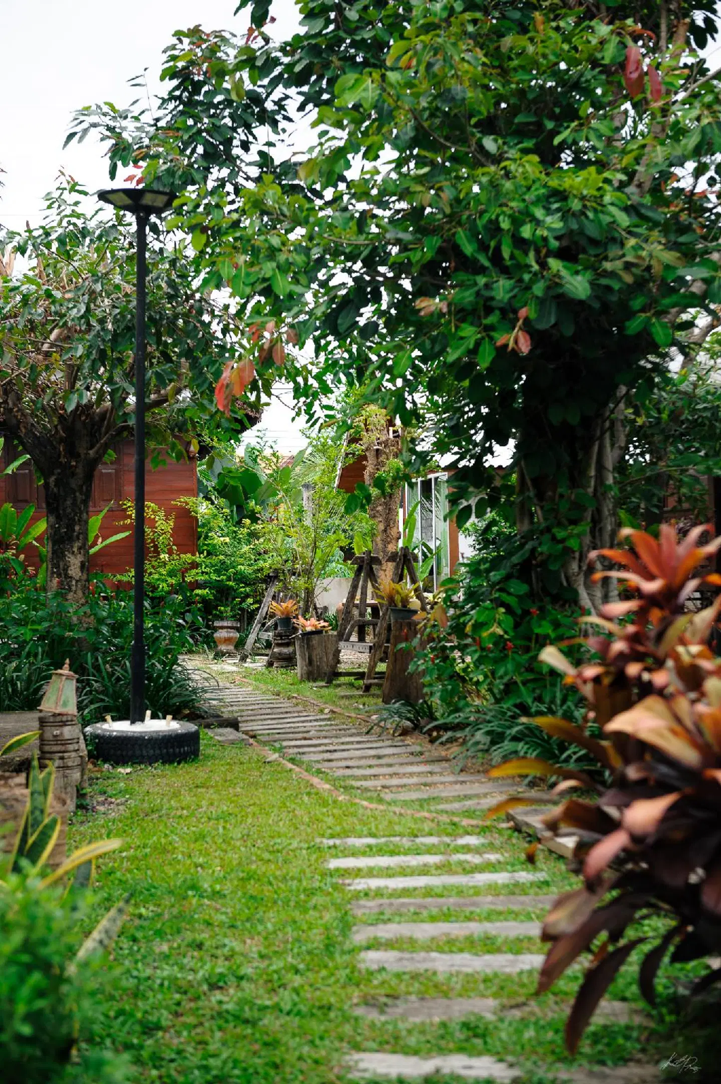 Huan Aumpron Resort Garten