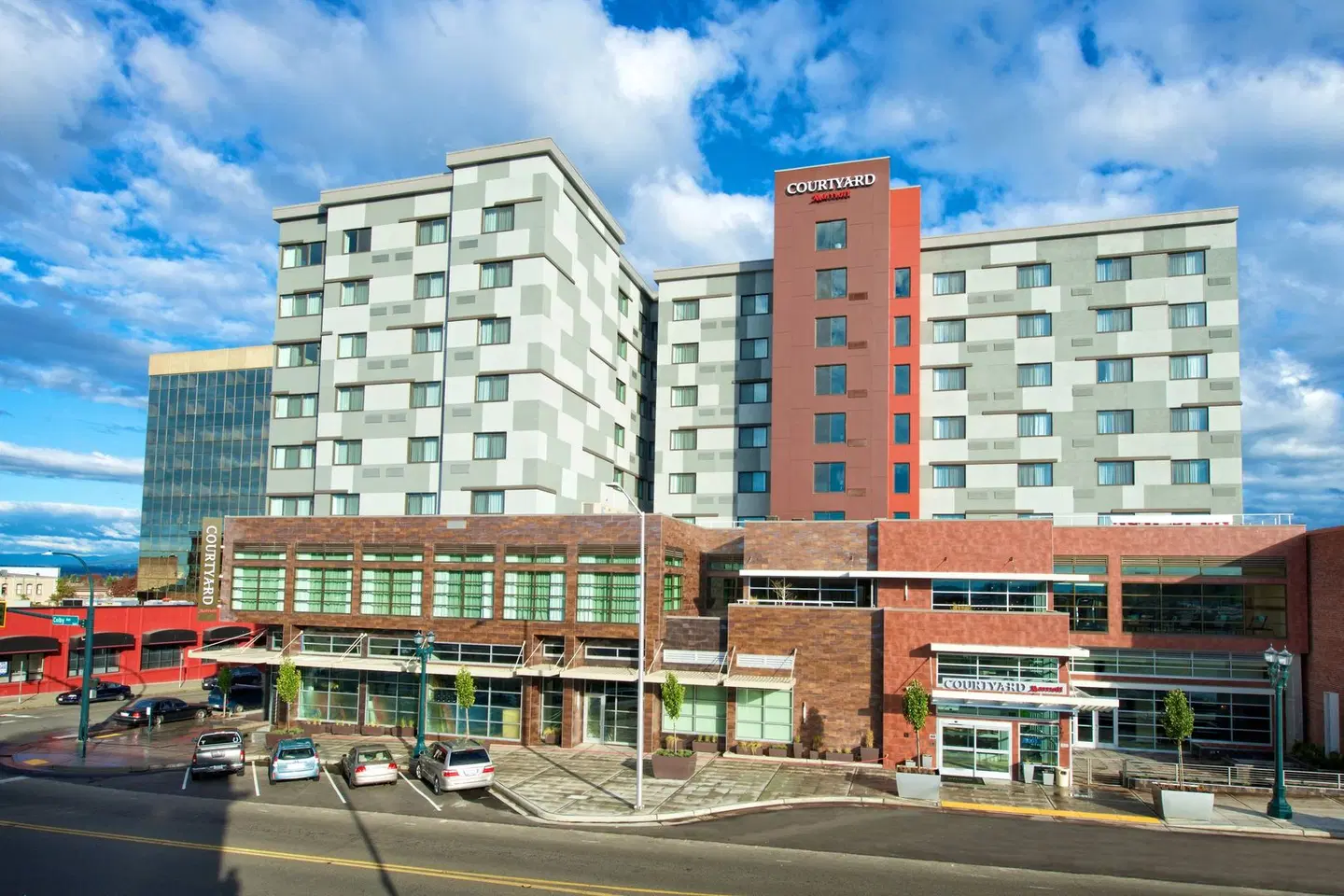 Courtyard by Marriott Seattle Everett Downtown EXTERIOR