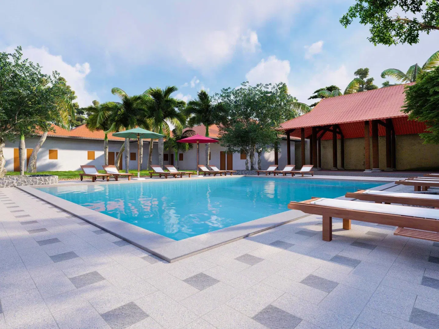 Song Bien Xanh Resort OUTDOOR_POOL