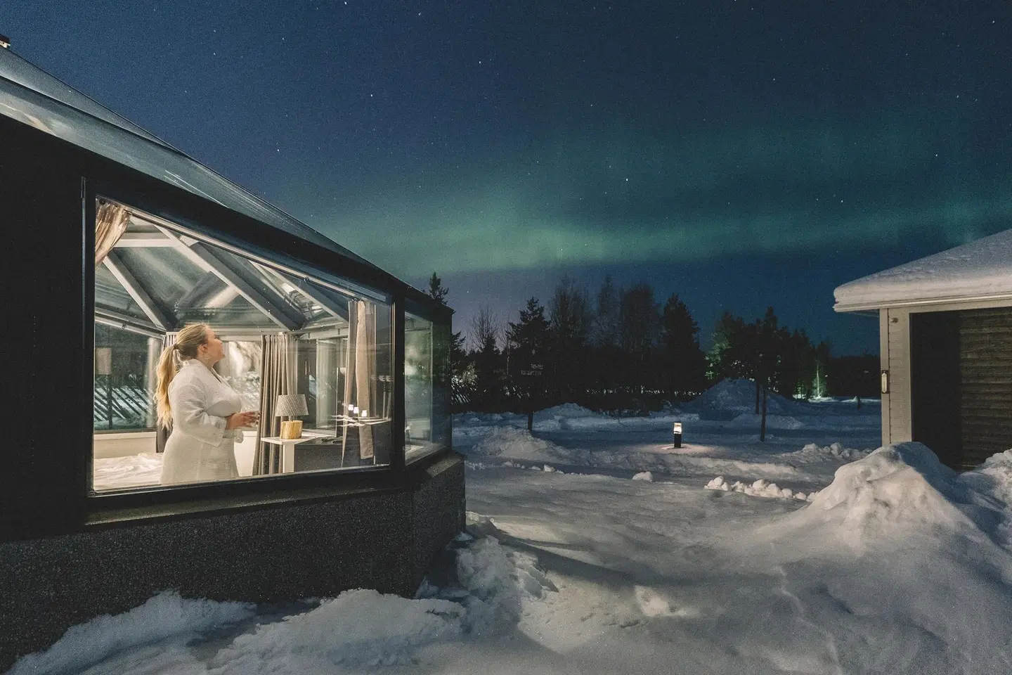 Santa's Igloos Arctic Circle EXTERIOR