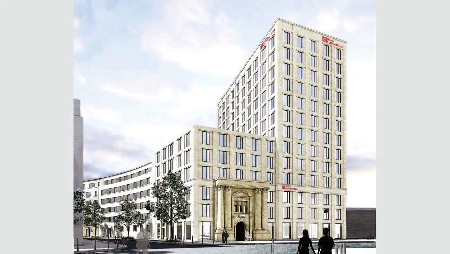 Hilton Garden Inn Mannheim EXTERIOR
