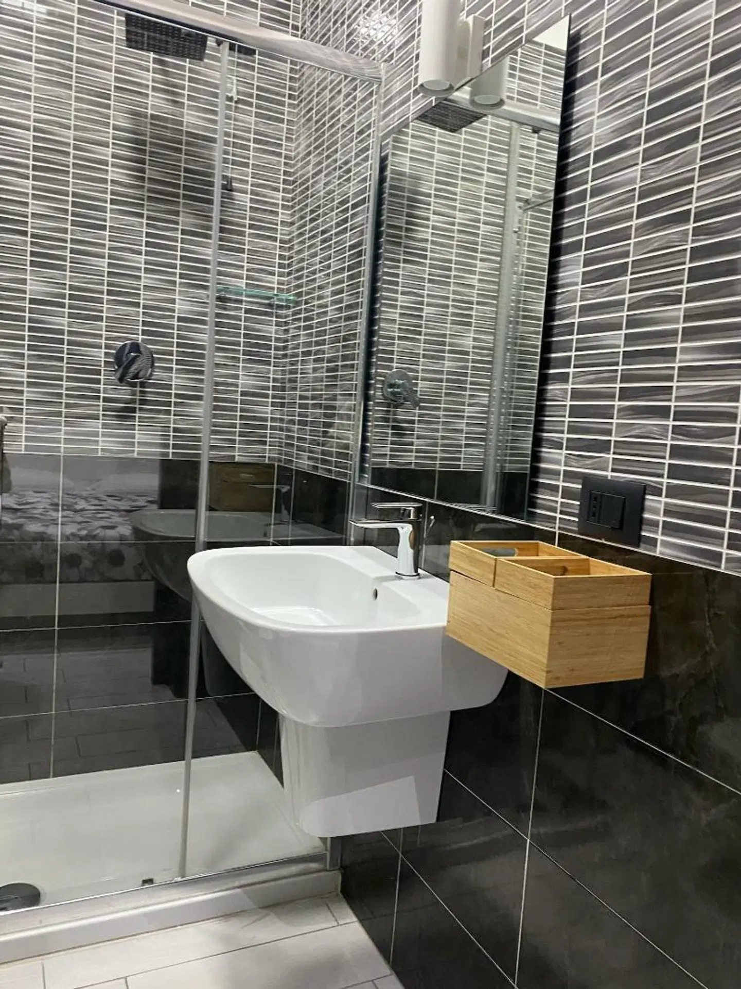 B&B Partenopeo Badezimmer