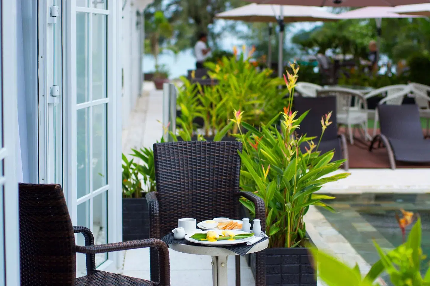 White Boutique Hotel & Residences Terrasse