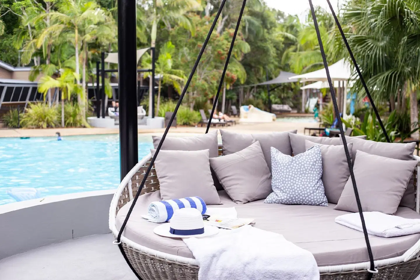 Angourie Rainforest Resort Terrasse