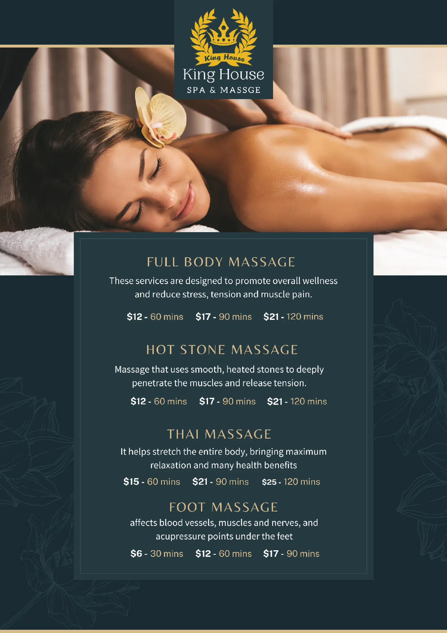 King House Villa Hotel & Spa Landkarte