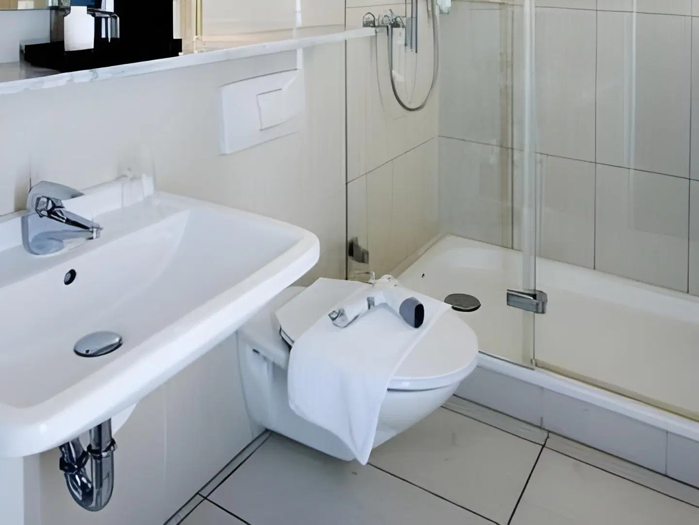 Hotel Astoria Badezimmer
