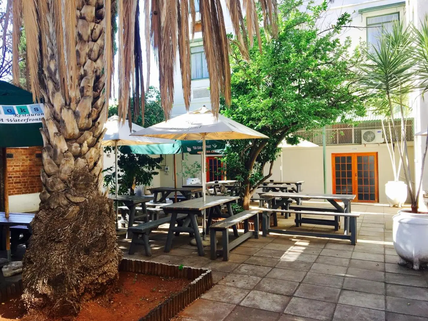 Savoy Hotel Kimberley Terrasse