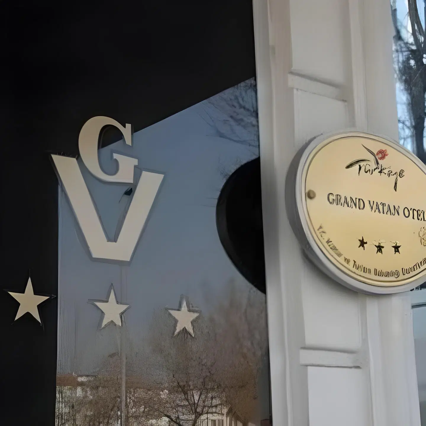 Grand Vatan Hotel Badezimmer