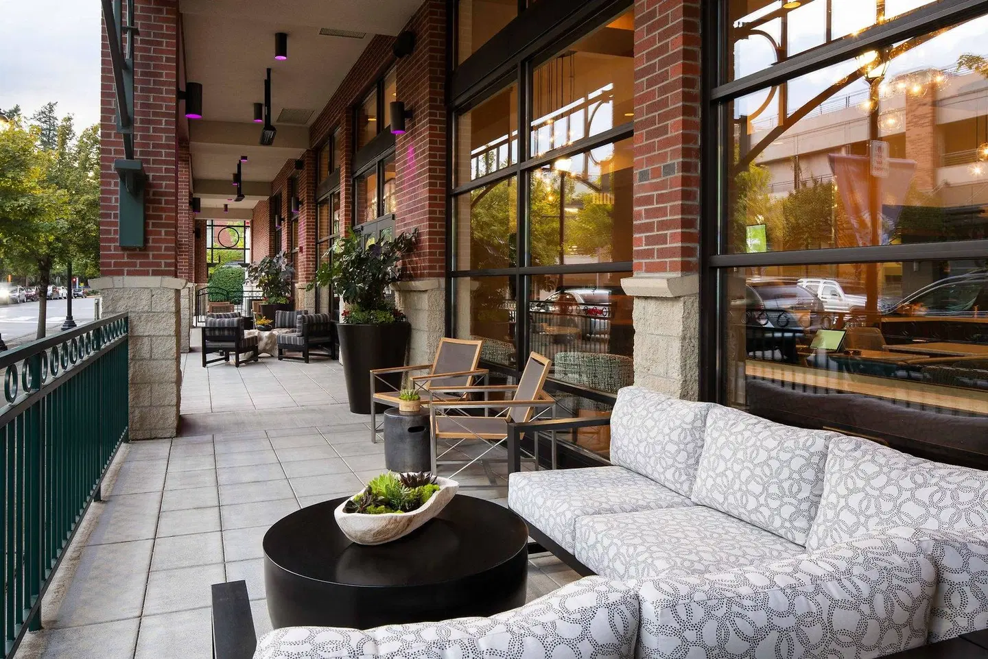 Seattle Marriott Redmond Terrasse