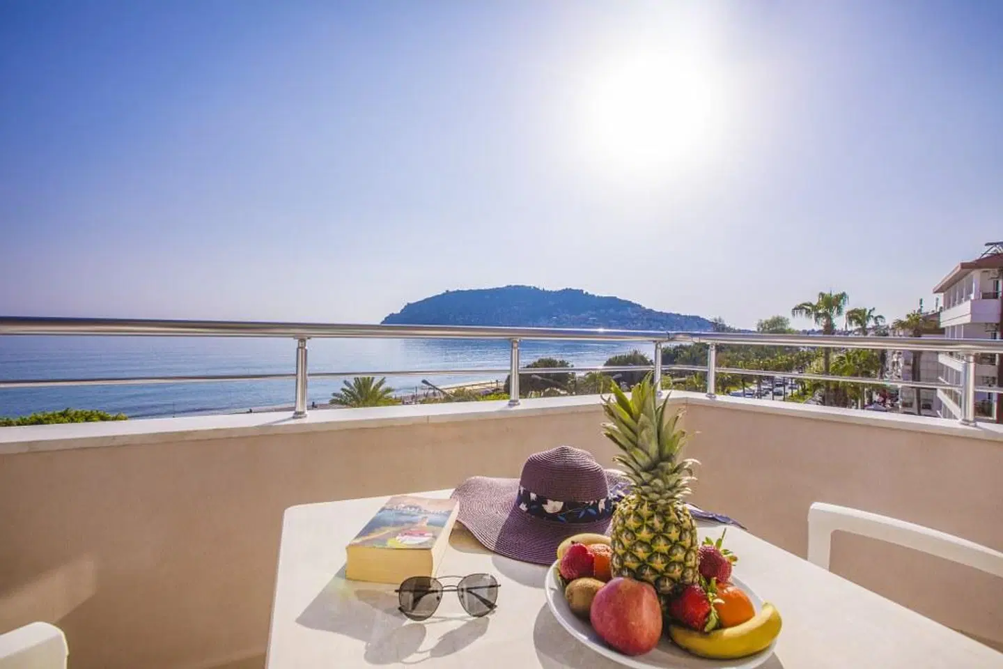 Hawaii Suite Beach Hotel Terrasse