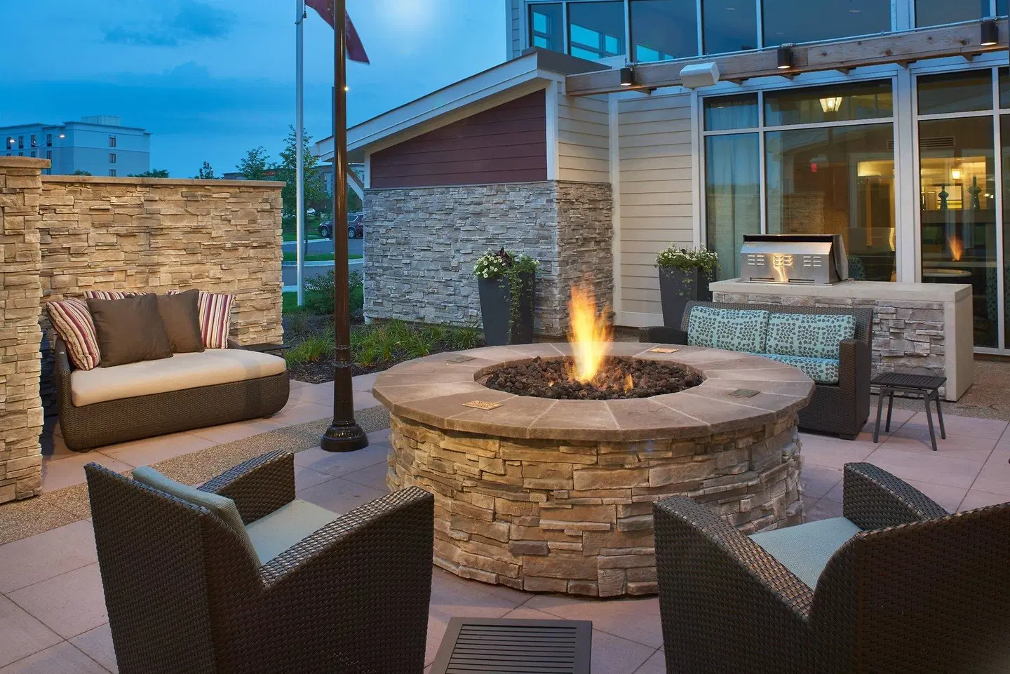 Residence Inn by Marriott Chicago Bolingbrook Terrasse