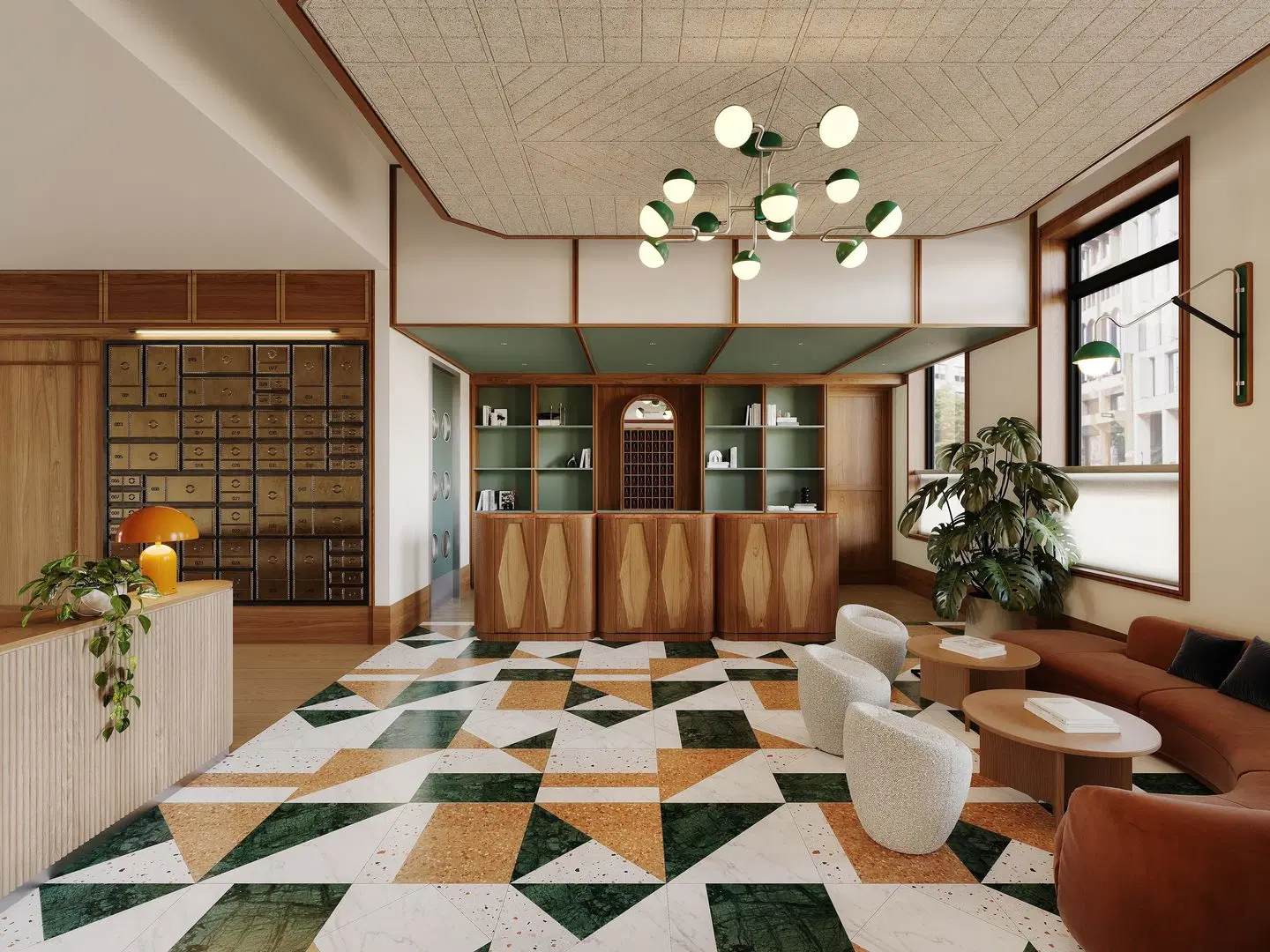 The Derby London City, Curio Collection by Hilton LOUNGE_LOBBY