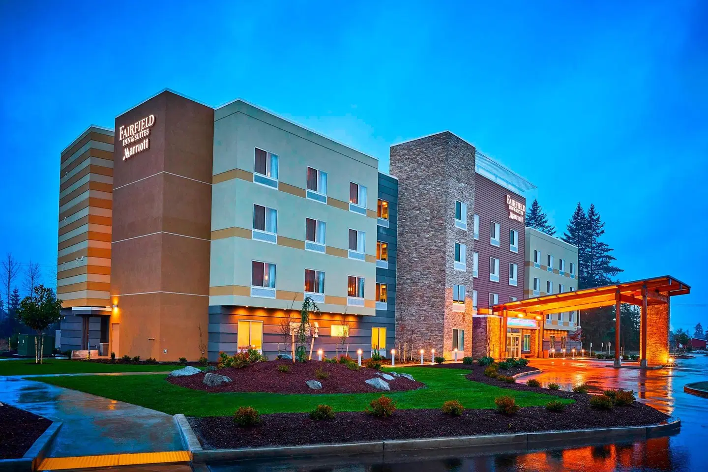 Fairfield Inn & Suites by Marriott Grand Mound Centralia EXTERIOR