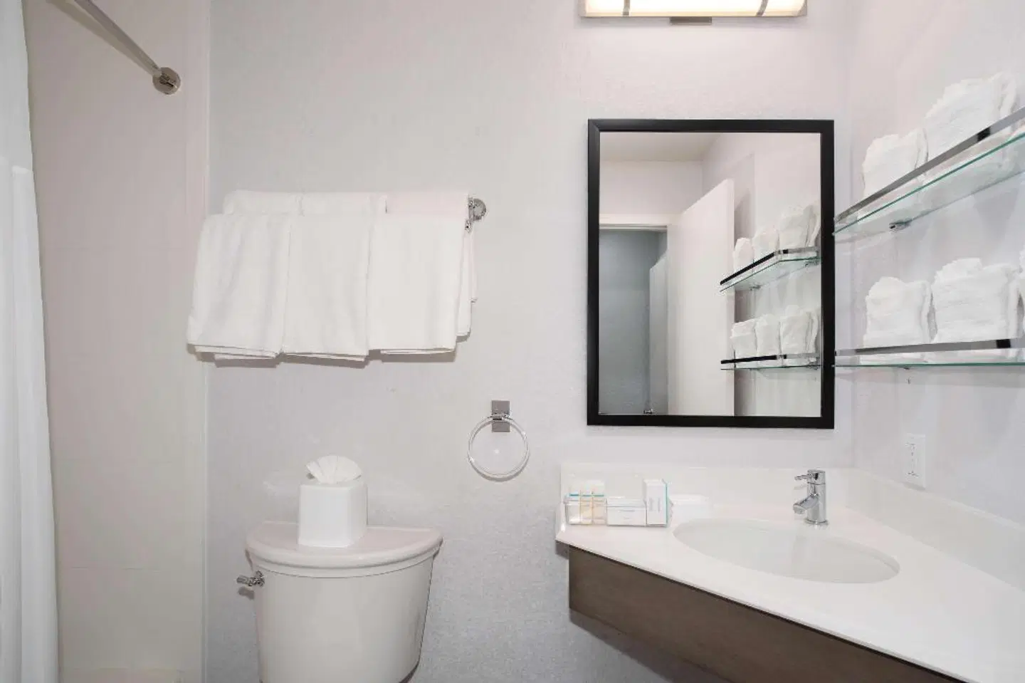 Hampton Inn Monterey Badezimmer