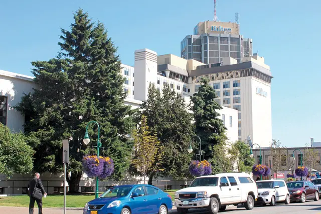 Hilton Hotel Anchorage EXTERIOR