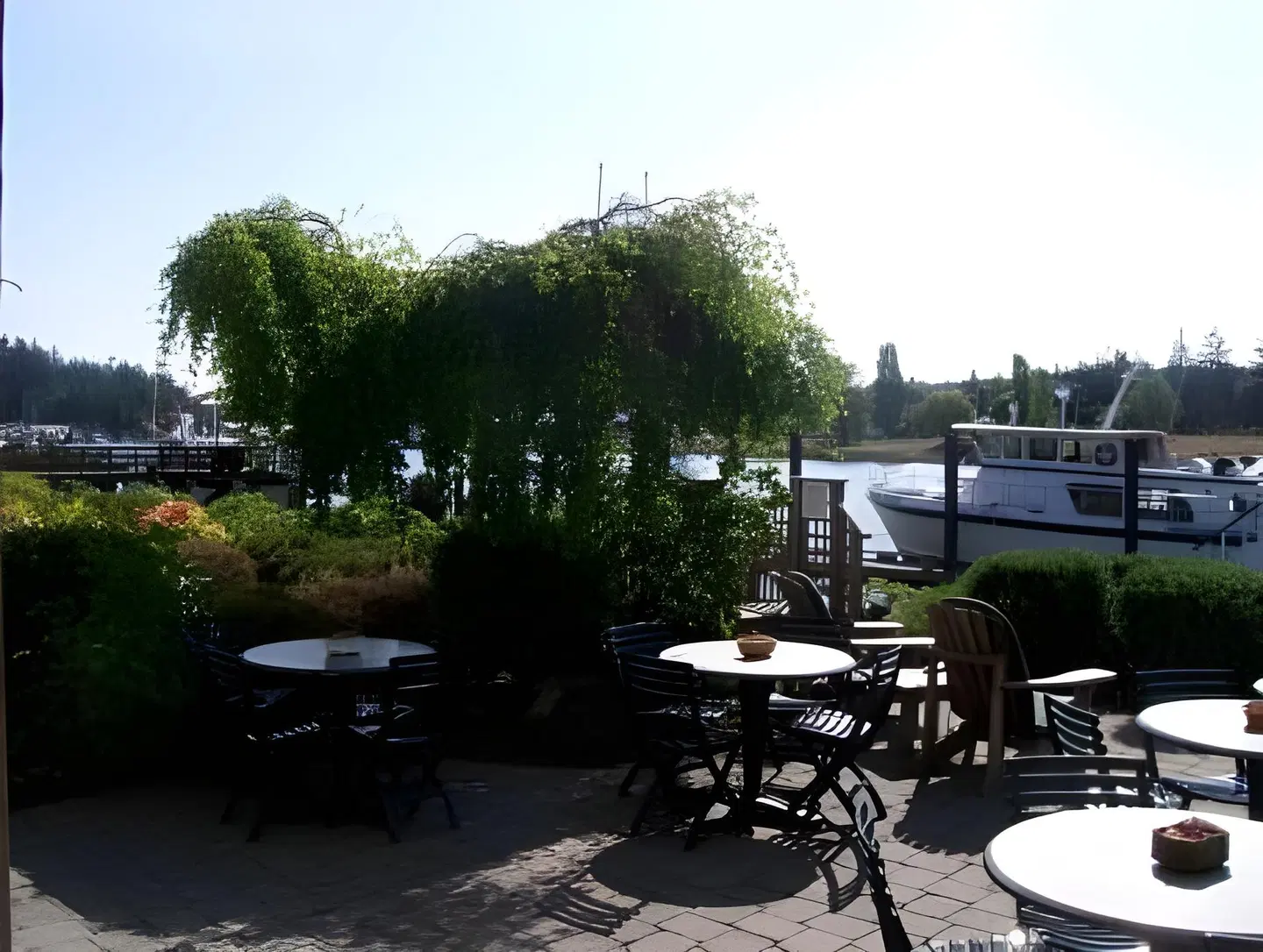 La Conner Channel Lodge Terrasse