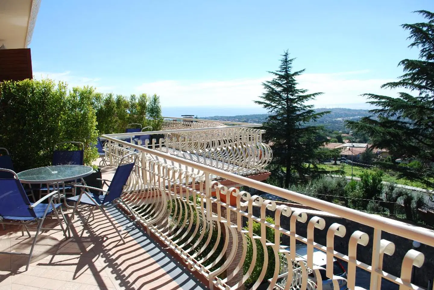 Etna Royal View Terrasse