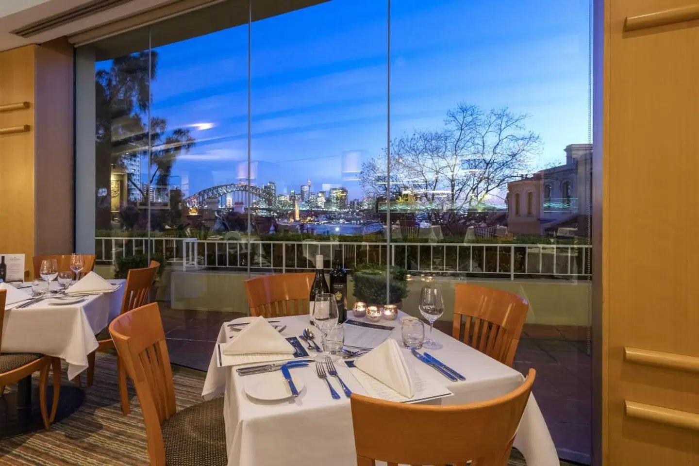 North Sydney Harbourview Hotel Terrasse