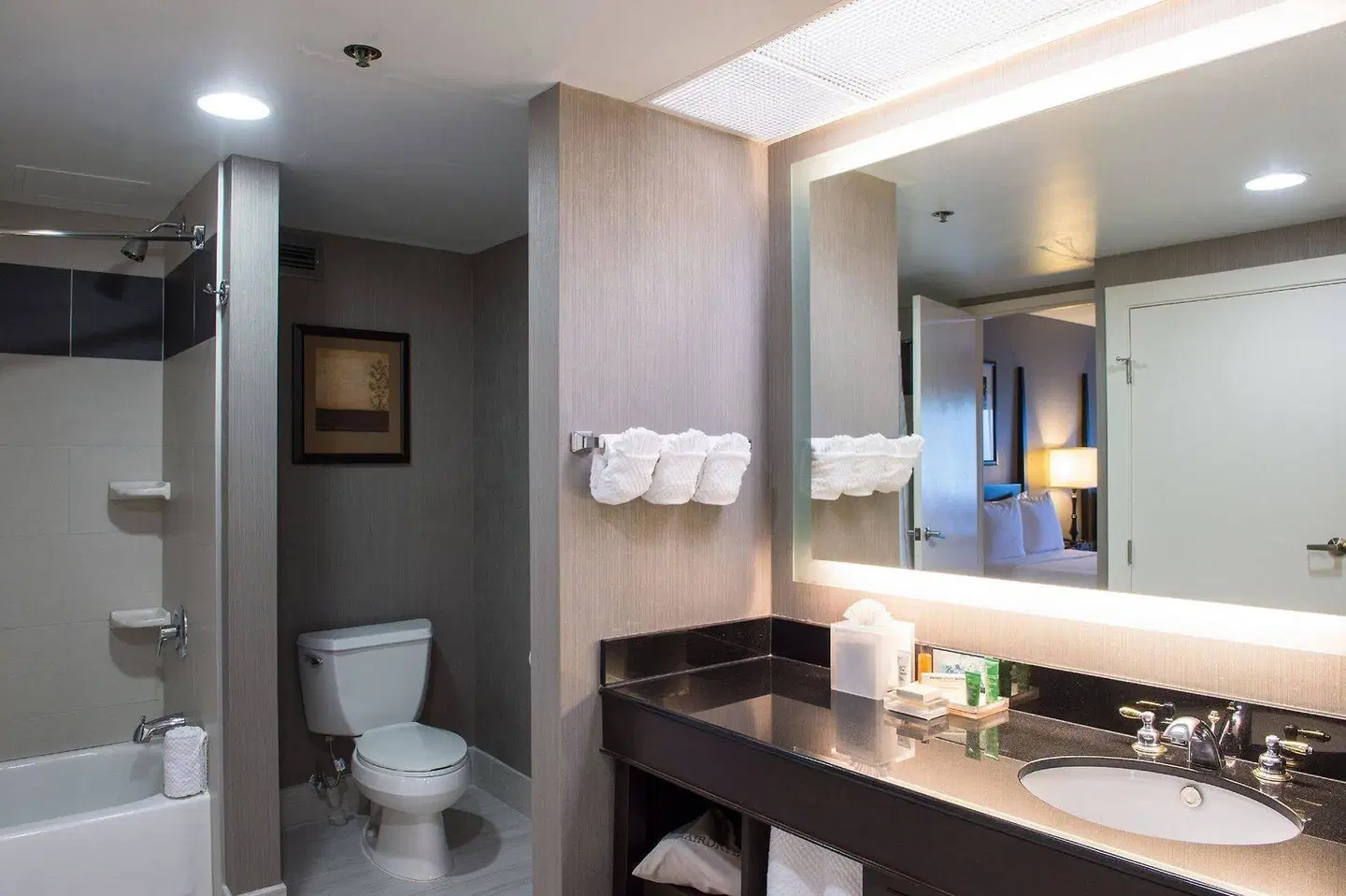 Hilton Brentwood/Nashville Suites Badezimmer