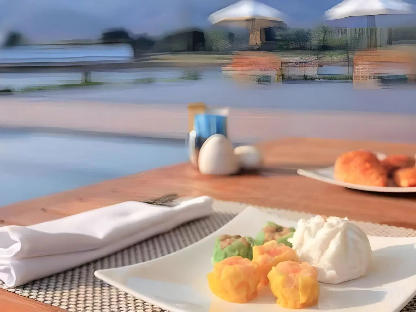 atta Lakeside Resort Suite Terrasse