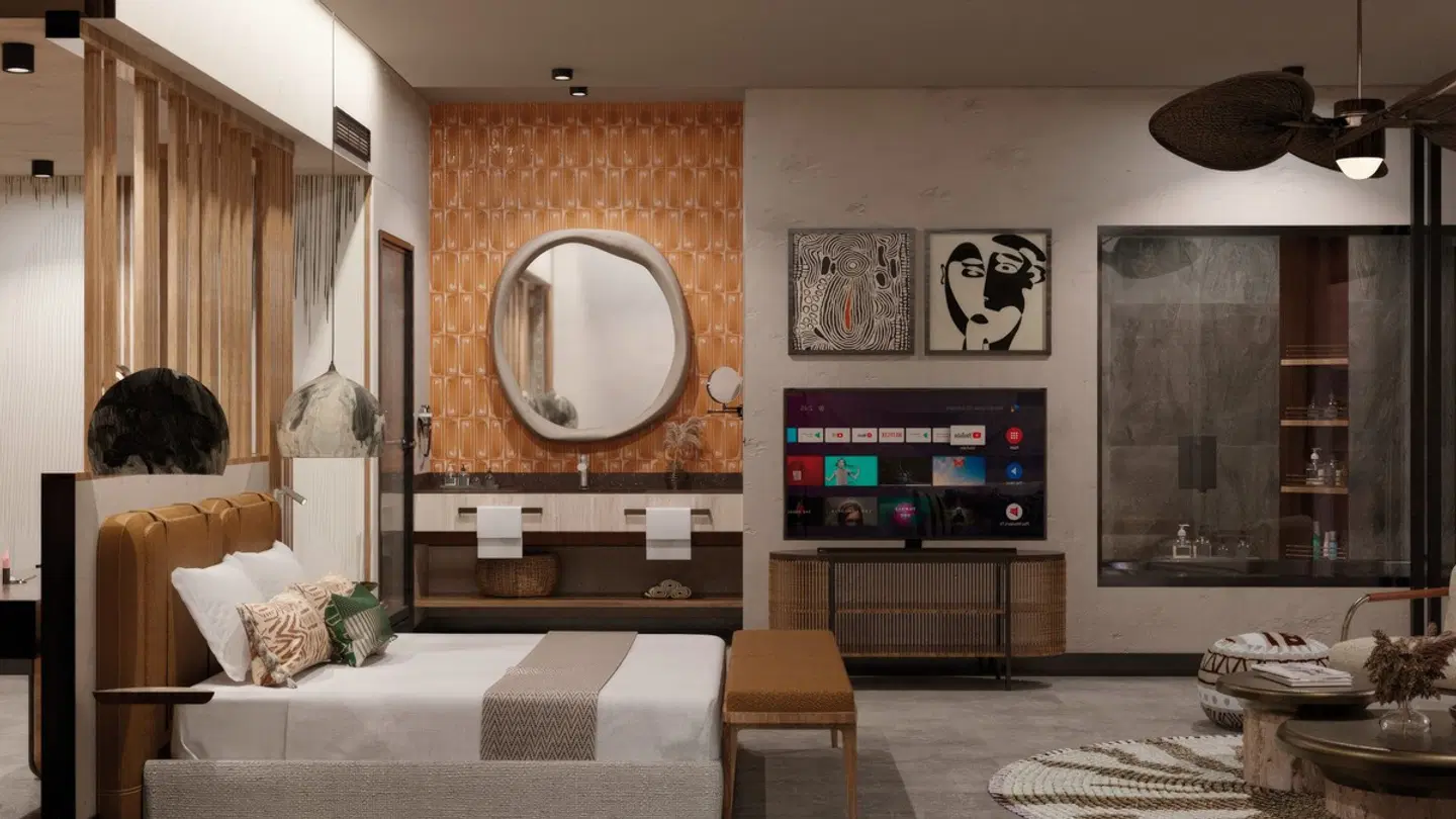 Ethno Belek Badezimmer