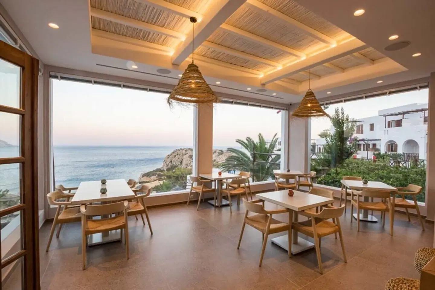 Aegean Village Terrasse