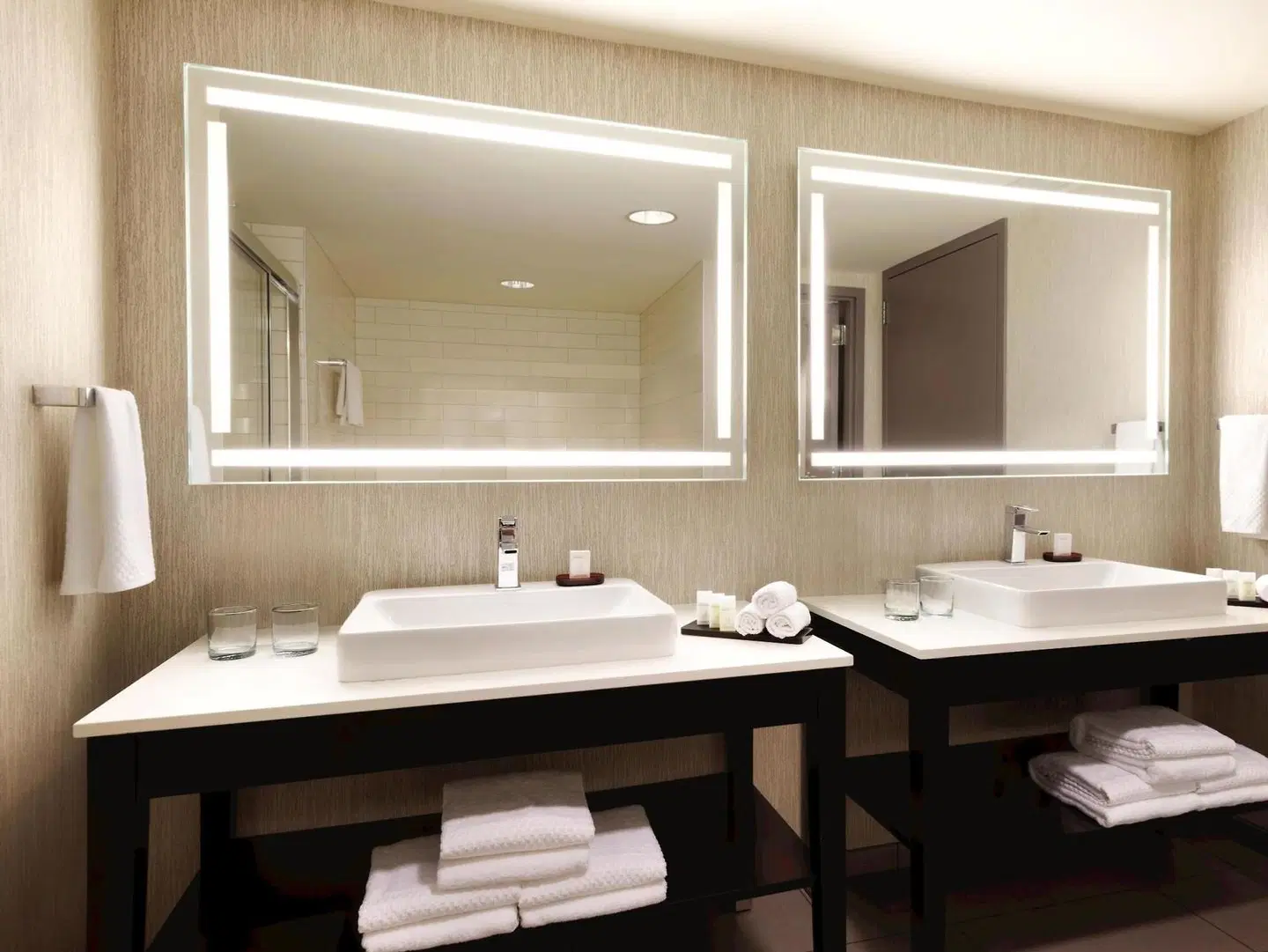 Embassy Suites by Hilton Atlanta - at Centennial Olympic Park Badezimmer