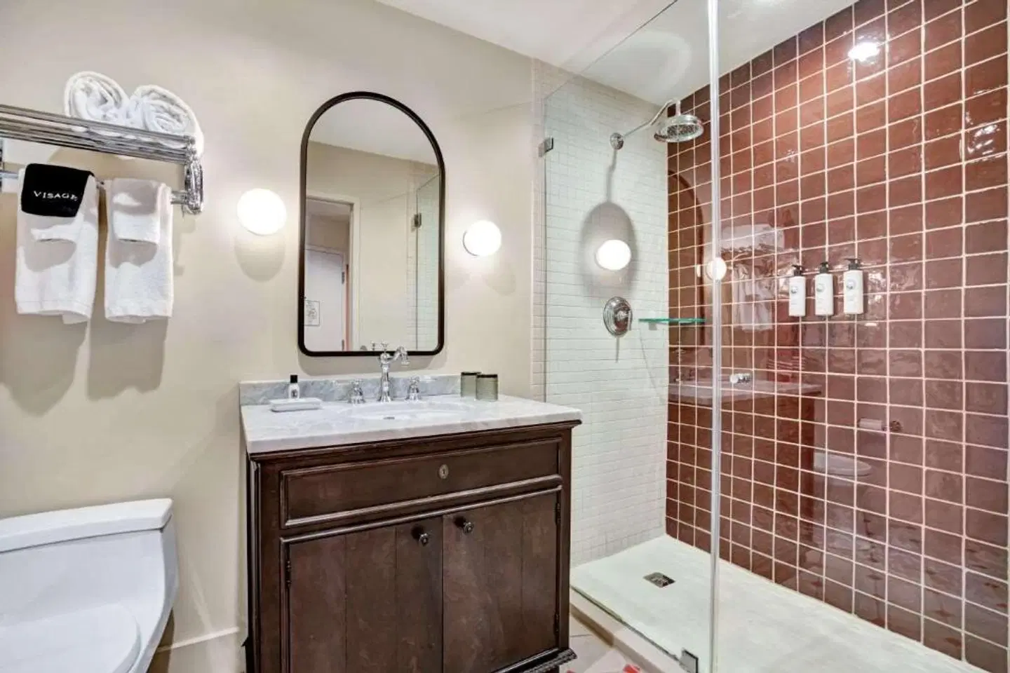 Hotel Trouvail Miami Beach Badezimmer