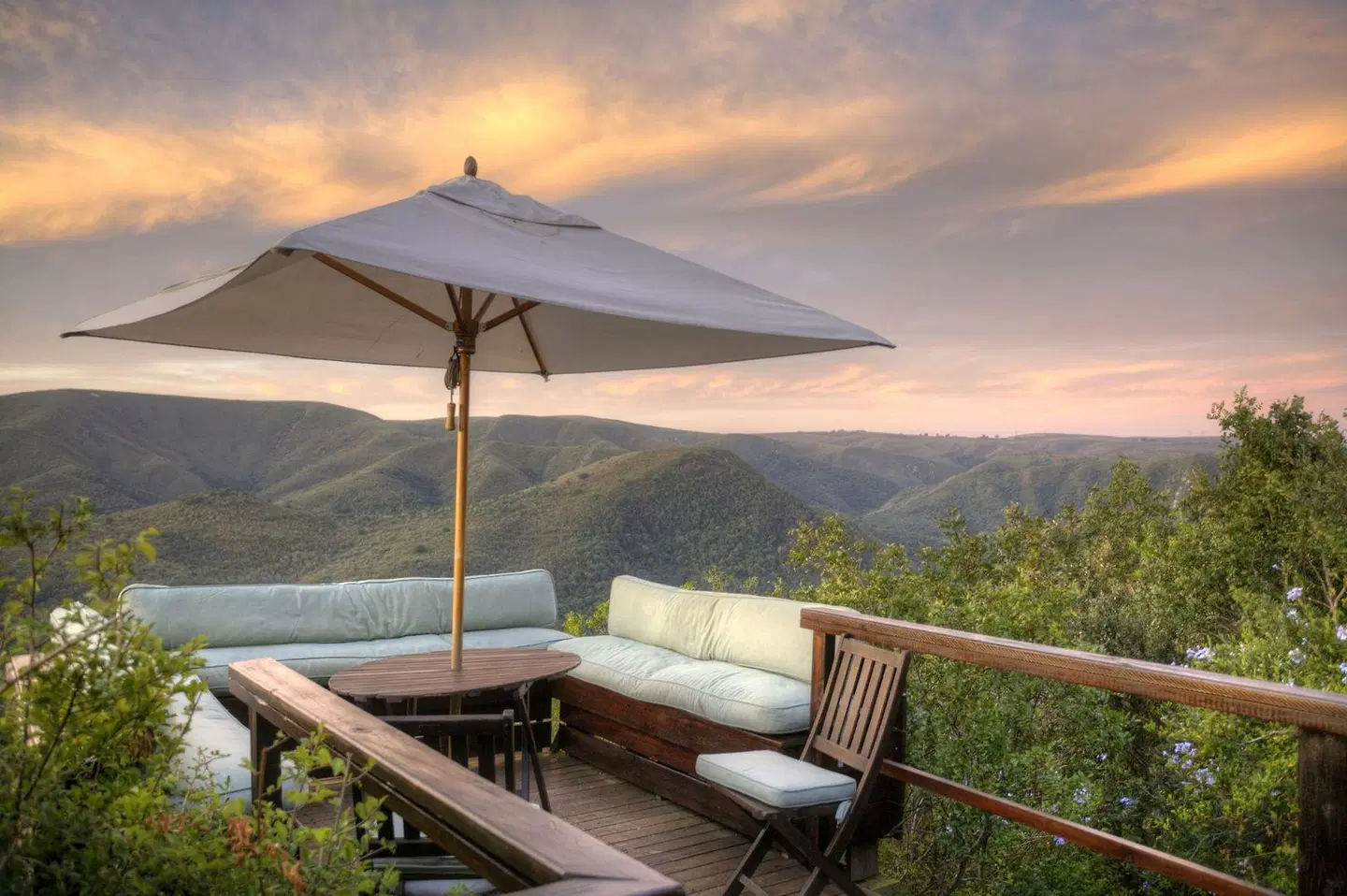 Camp Figtree Terrasse