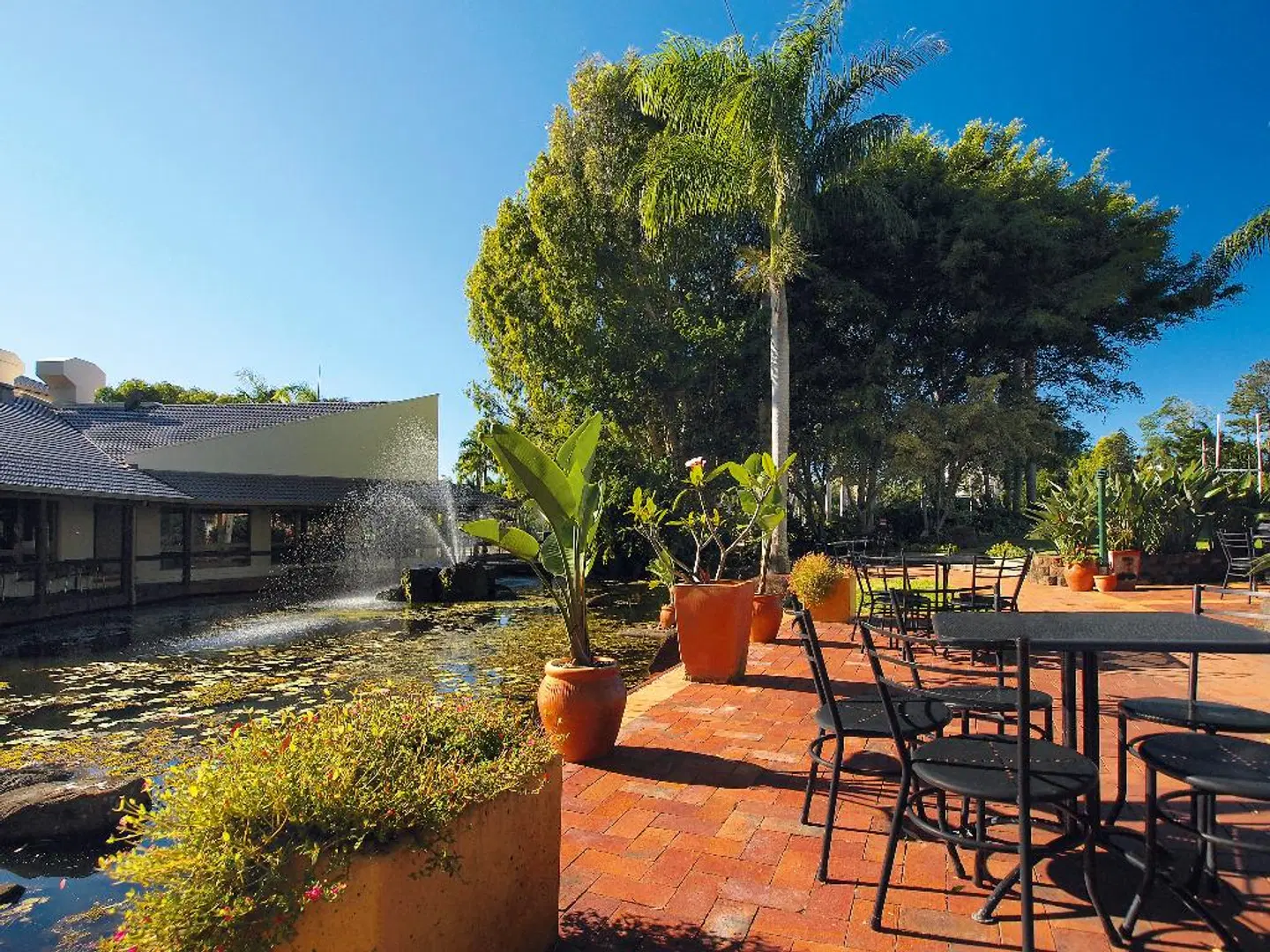 Oaks Sunshine Coast Oasis Resort Terrasse