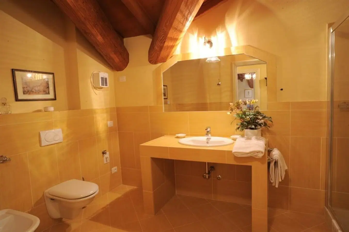 Relais Corte Paradiso Badezimmer