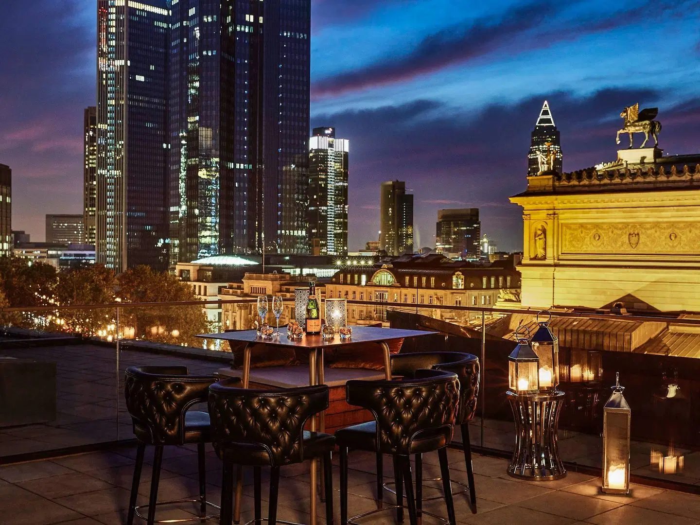 Sofitel Frankfurt Opera Hotel Terrasse