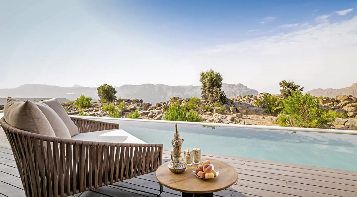 Anantara Al Jabal Al Akhdar Resort Terrasse