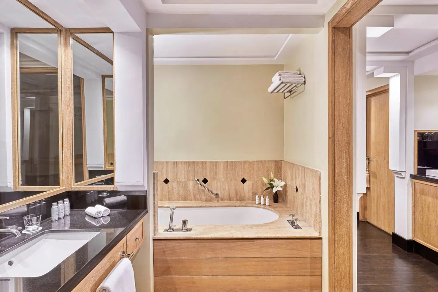 Hotel & Ryads Barriére Le Naoura Badezimmer