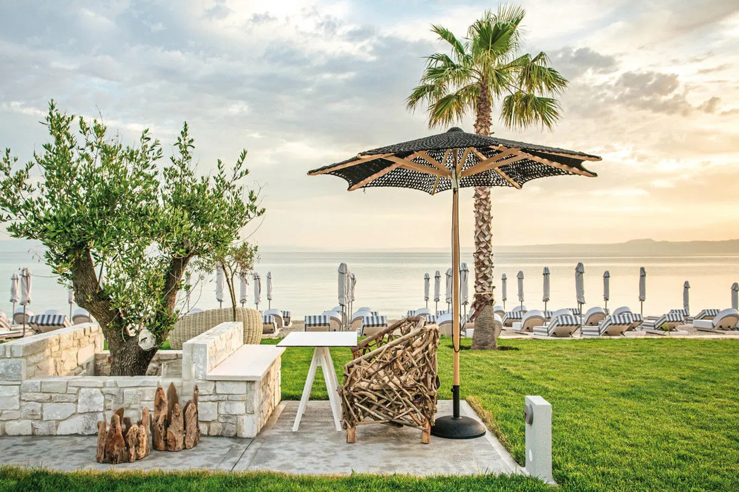 Blue Carpet Luxury Suites Terrasse