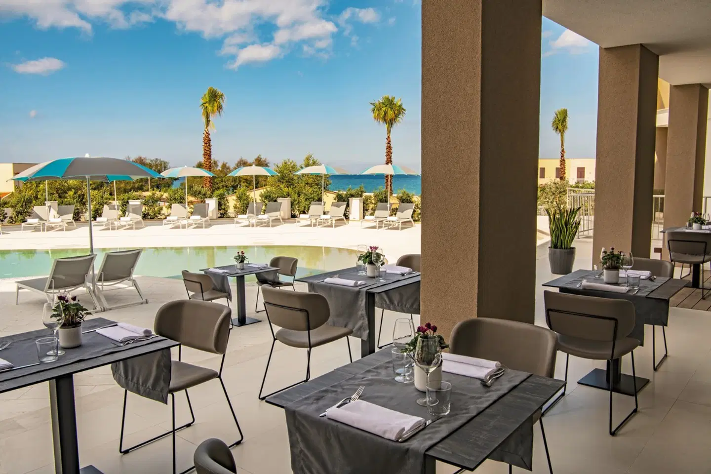 Resort La Battigia Beach & Spa Terrasse