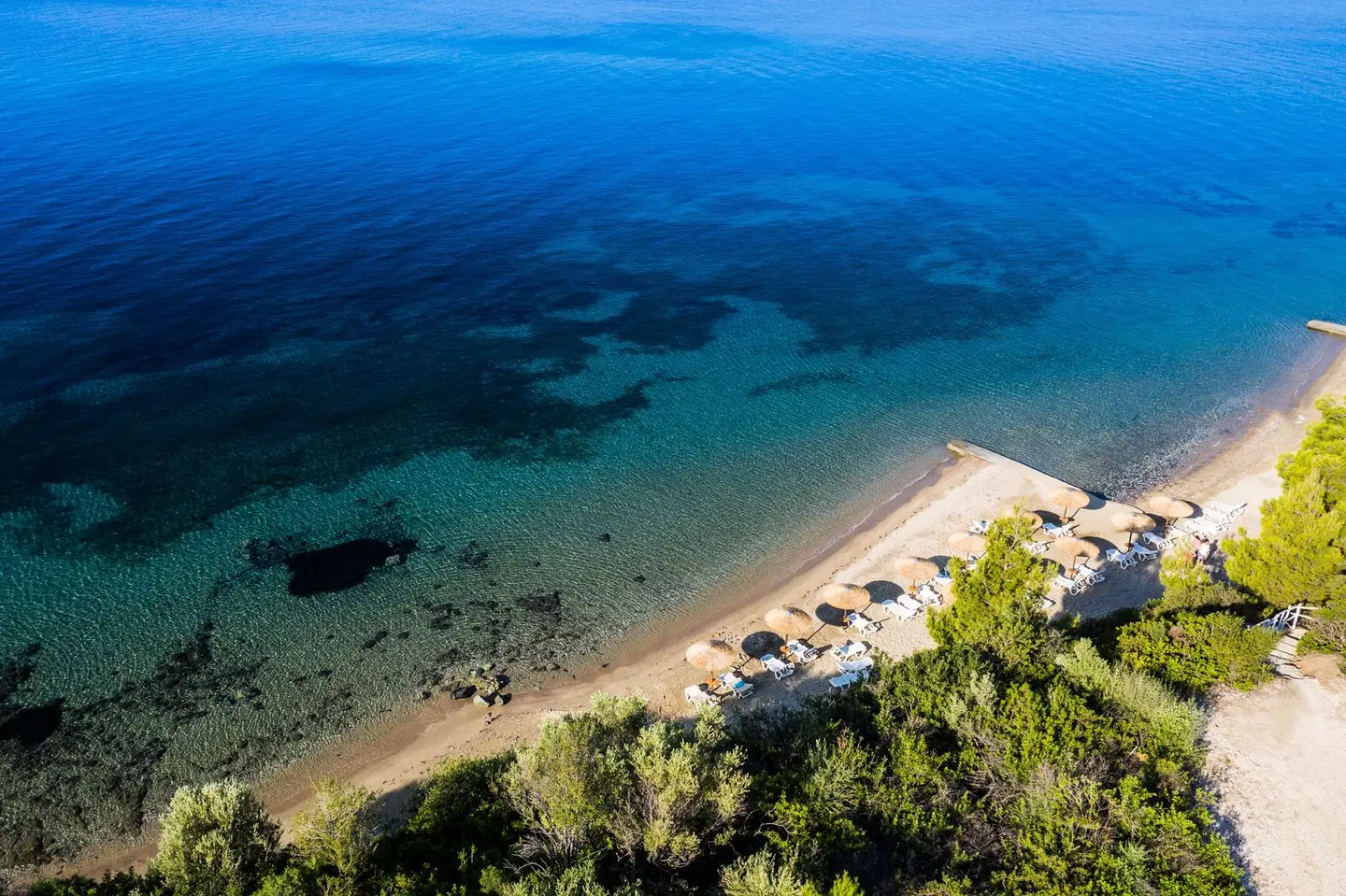 Bianco Olympico Beach Resort Strand