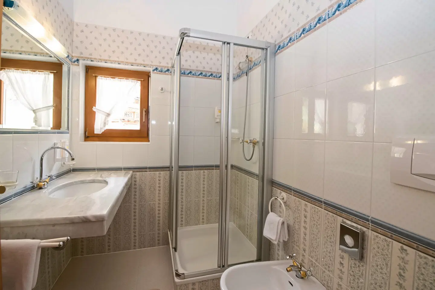 Santeshotel Badezimmer