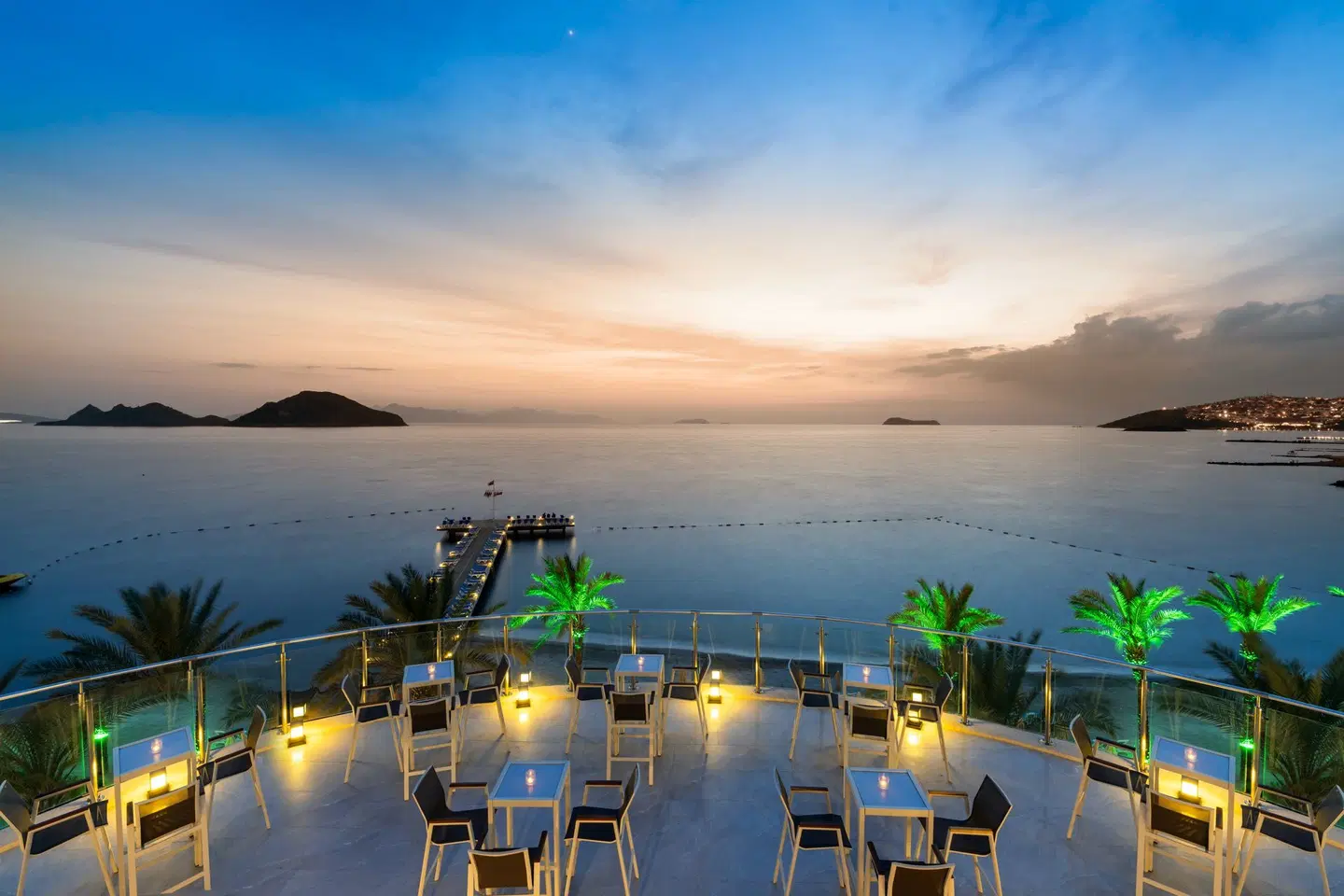 Arin Resort Bodrum Terrasse