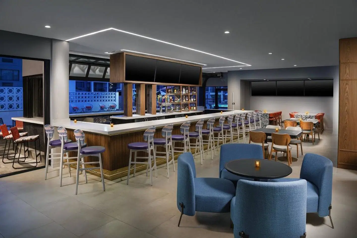 Courtyard by Marriott Orlando Lake Buena Vista at Vista Centre Bar